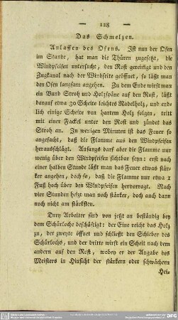 Das Schmelzen