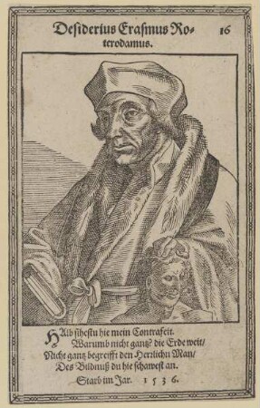 Bildnis des Desiderius Erasmus