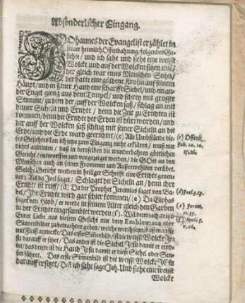 Absonderlicher Eingang.