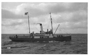 Dampffährboot "Hertha" in Rügener Küstengewässern