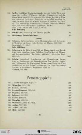 Perserteppiche (Nr. 336-347)