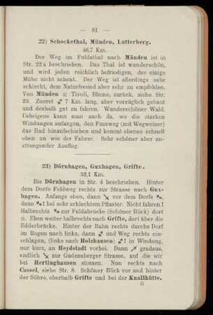 23) Dörnhagen, Guxhagen, Grifte