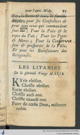 Les Litanies
