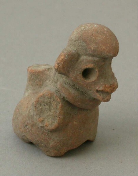 Clay head (fragment)