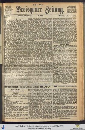 05.11.1899 (Erstes Blatt)