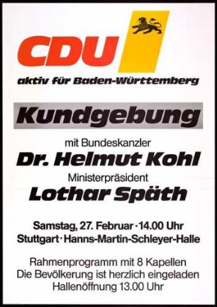 CDU, Landtagswahl 1988