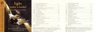 Light Under a Bushel. Piano Works by Greek Composers. 1847 - 1908