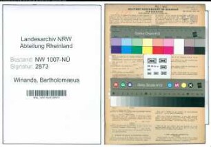 Entnazifizierung Bartholomaeus Winands , geb. 15.10.1902 (Friseur)