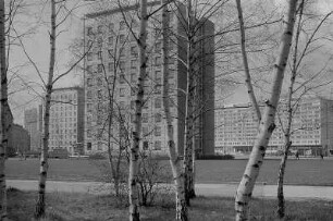 Dresden. Blick auf Studentenwohnheime