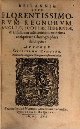 Annales Rervm Anglicarvm, Et Hibernicarum regnante Elizabetha, Ad Annvm Salvtis M.D.LXXXIX.