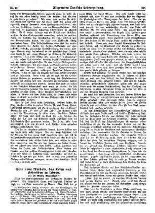 Eine neue Methode, das Lesen und Schreiben zu lehren