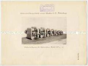 Gleichstrom-Dynamos und Elektromotoren Modell AF 1/20-15