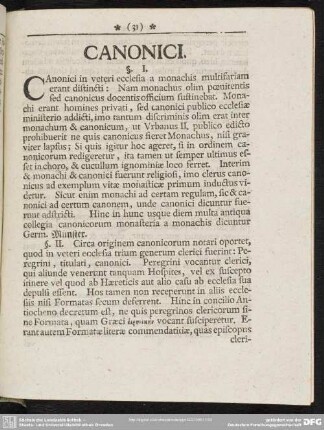 Canonici