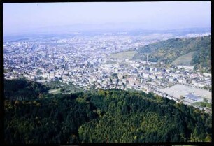 Freiburg: Dreisamtal von Osten, Oberwiehre