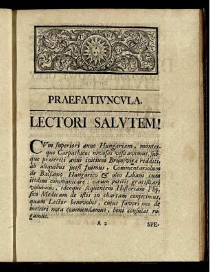Praefatiuncula.