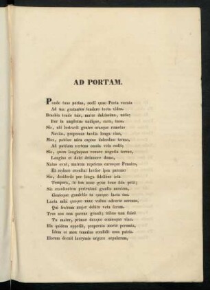 Ad Portam