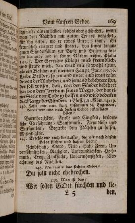 169-175, 34. Vom sechsten Gebot (148-171)