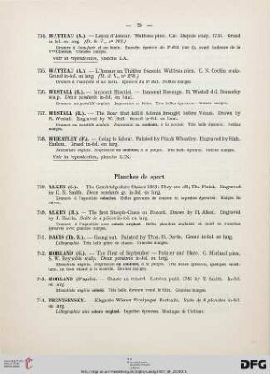 Planches de sport (Nr. 739-746)