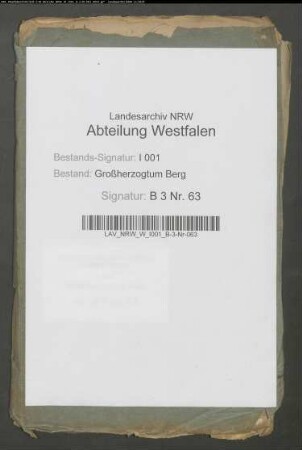 Einteilung der Schulbezirke in der Mairie Oelde