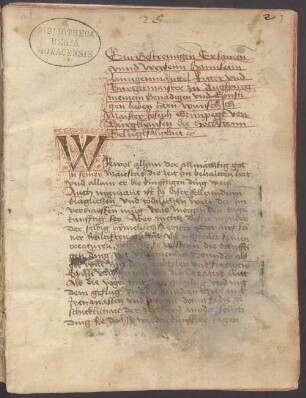 Prognostikon für 1496 - 1499 - BSB Cgm 3042
