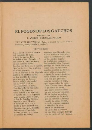 El fogón de los gauchos