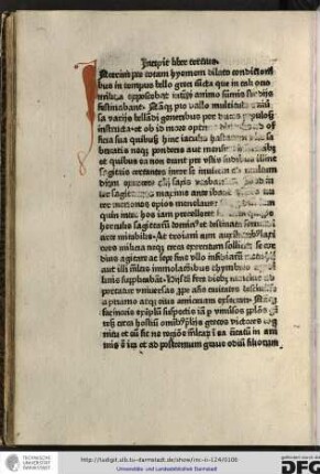 Incipit liber tertius.