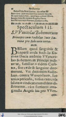 Spec. III - IV.