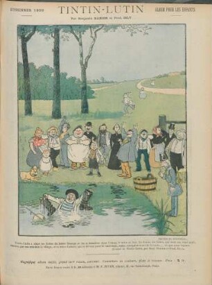 Étrennes 1899, Tintin-Lutin, album pour les enfants