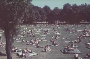 München. Liegewiese im Englischen Garten