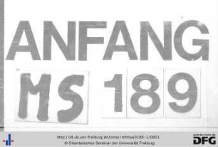 MF Mau 189-1