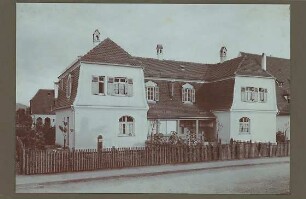 Fischer, Theodor; Reutlingen-Gmindersdorf; Arbeiterkolonie: Altenhof - Hausfront