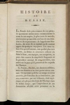 Histoire de Russie
