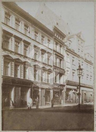 Bürgerhäuser Albrechtstraße 3-5 in Breslau
