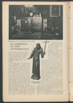 La exposición de arte retrospectivo