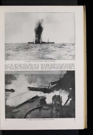 Das Abfeuern eines Torpedos.