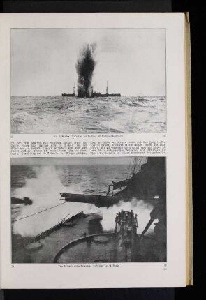 Das Abfeuern eines Torpedos.