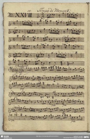 29. Graun, Johann Gottlieb, Sinfonien, GraunWV A:XII:1 