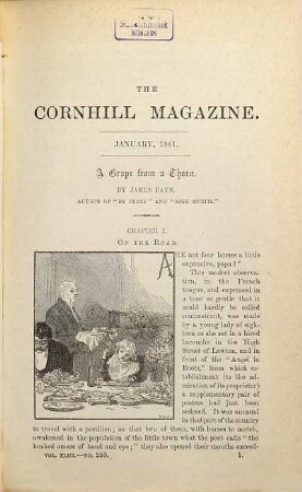 The Cornhill magazine. 43. 1881