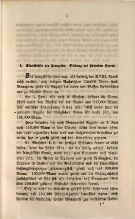 Hinterlassene Werke über Krieg und Kriegführung des Generals Carl von Clausewitz. 8, Der Feldzug von 1815 in Frankreich