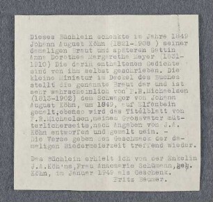 [Informationsblatt]