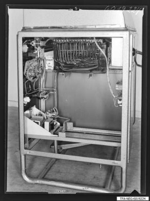 Schweißmaschine, Foto 1960