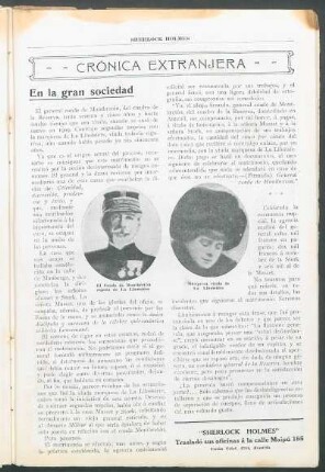 Crónica extranjera - En la gran sociedad