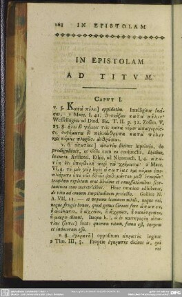 In Epistolam Ad Titum