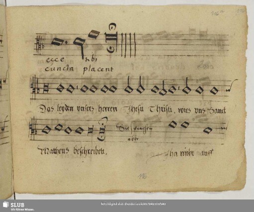 [Anonymus:] Das Leiden unsers Herren Jesu Christi