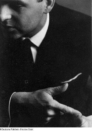 Portrait Hans Seidel, aufgenommen in Dresden