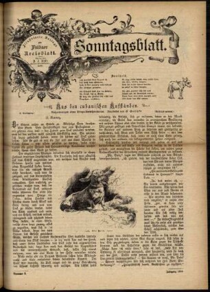 Ausgabe vom Sonntag, den 15. Januar 1899.
