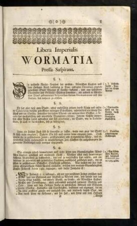 1-306, Libera Imperialis Wormata Pressa Suspirans.
