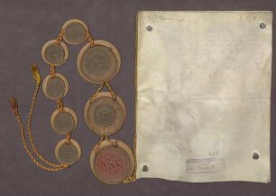 Landtagsabschied zwischen Markgrafen Georg Friedrich von Baden-Durlach und den Abgeordneten der untern Markgrafschaft