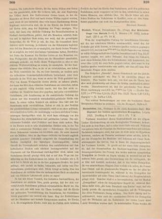 310-311 [Rezension] Haussleiter, Joh., Die Eigenart der beiden apostolischen Evangelien