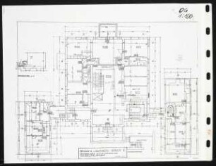 Seehaus Liebenberg, Liebenberg Umbau: Bestandszeichnung. Grundriss 1. Obergeschoss 1:100